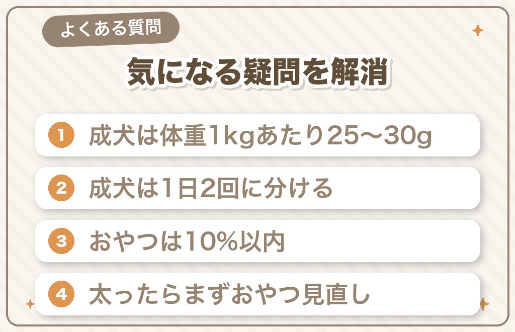 チワワの餌の量に関するQ&A