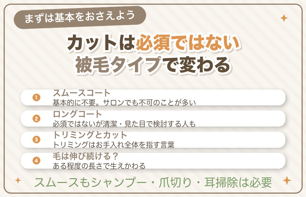 チワワにトリミングは必要？