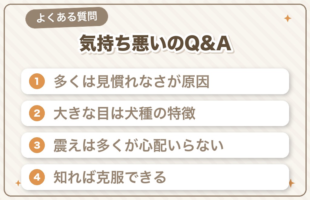 チワワが気持ち悪いに関するQ&A