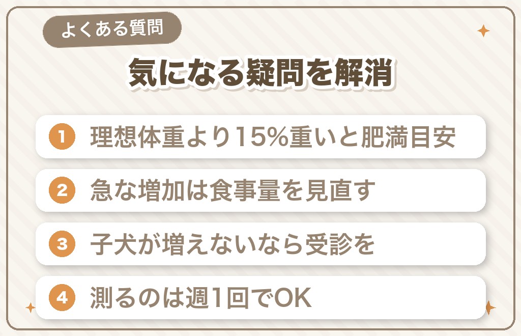 フレンチブルドッグの体重に関するQ&A