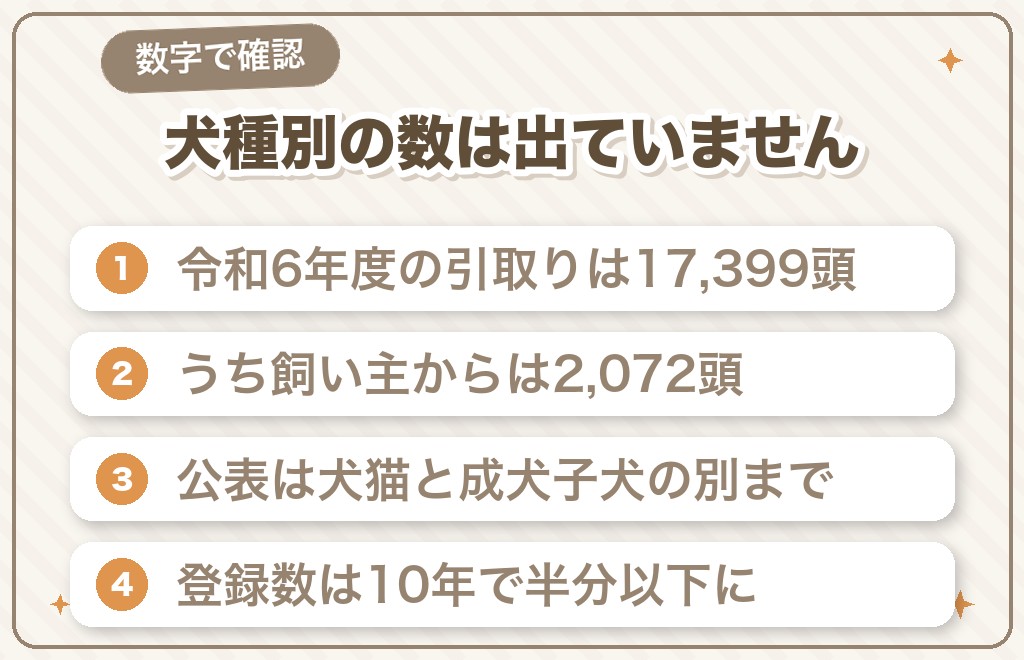 「柴犬は保健所に多い」は本当？公式データで確かめました