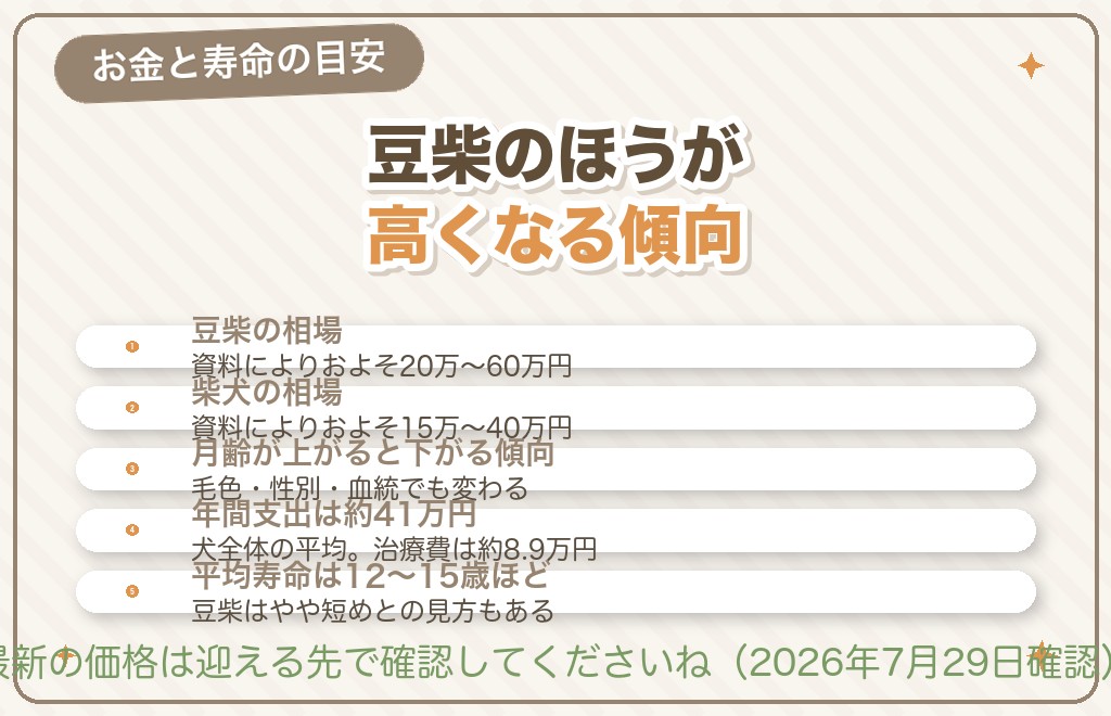 値段・寿命の違い
