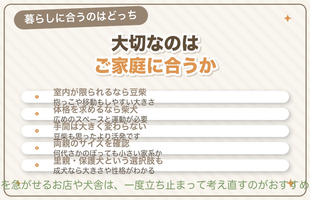 飼いやすいのはどっち？見分け方と選び方