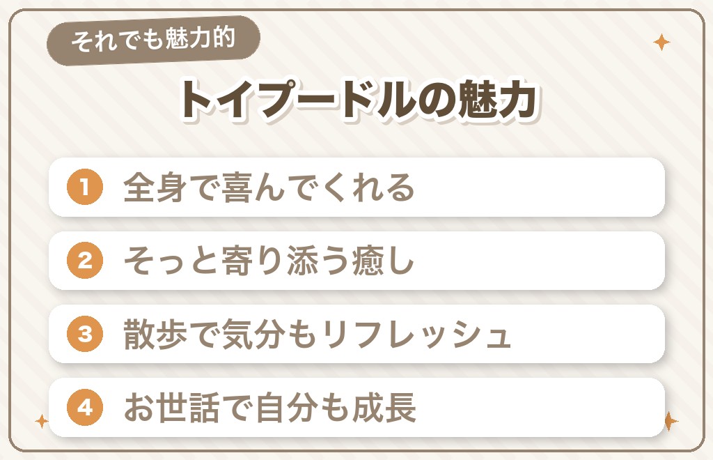 それでもトイプードルが魅力的な家族になる理由